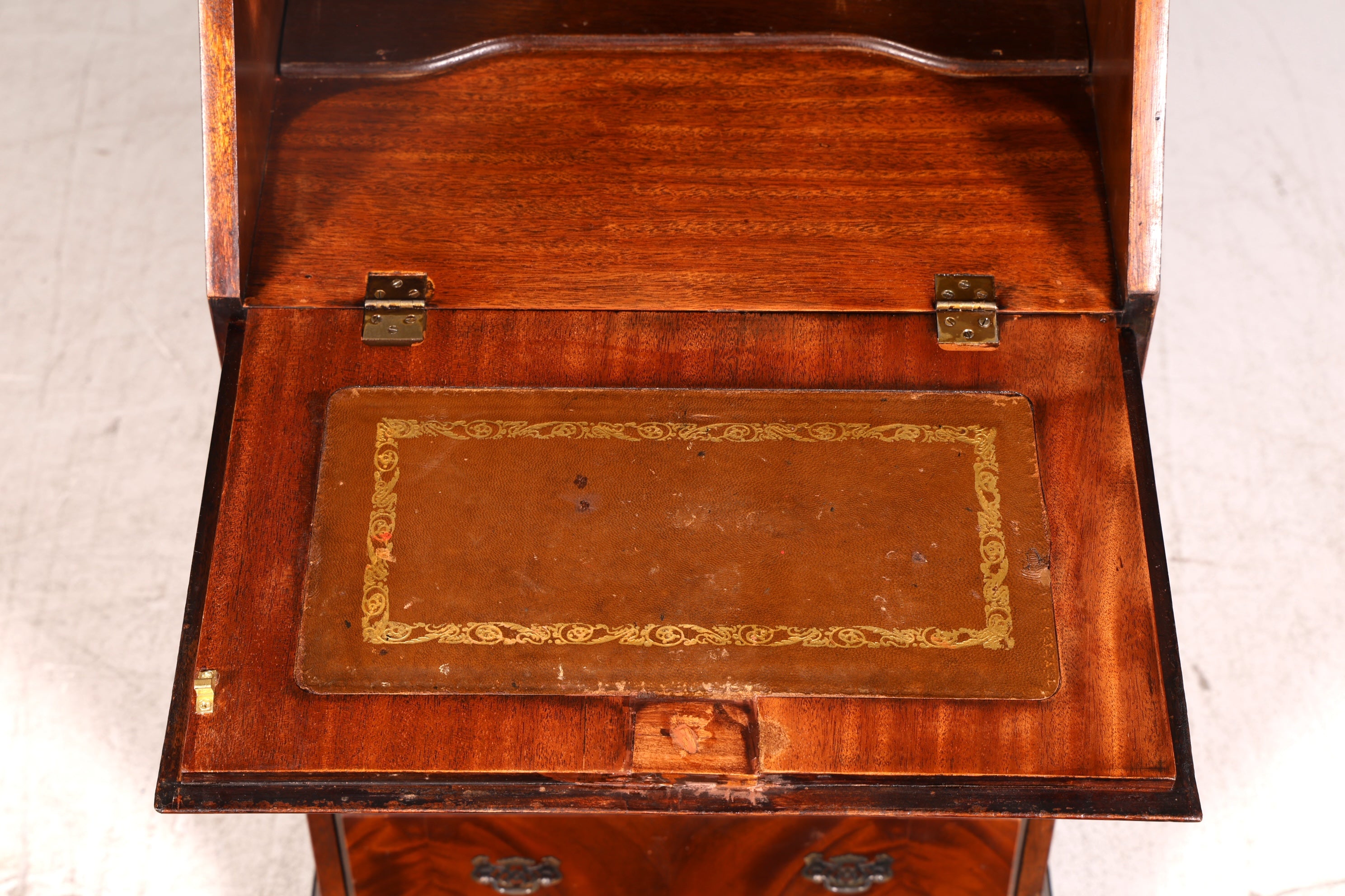 Wunderschöner Englischer Sekretär Schreibkommode Schreibtisch Kommode Echt Holz Antik Vintage