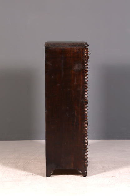 Traumhafter Louis Philippe Sekretär Vertiko Biedermeier Kommode Schubladenkommode