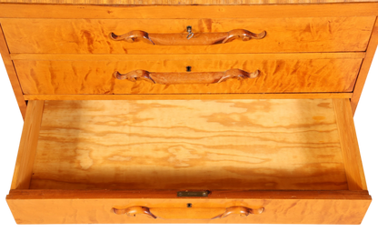 Traumhafter Sekretär um 1930 Büro Kommode echt Holz Sekretär Schreibtisch Kommode