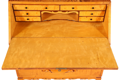 Traumhafter Sekretär um 1930 Büro Kommode echt Holz Sekretär Schreibtisch Kommode