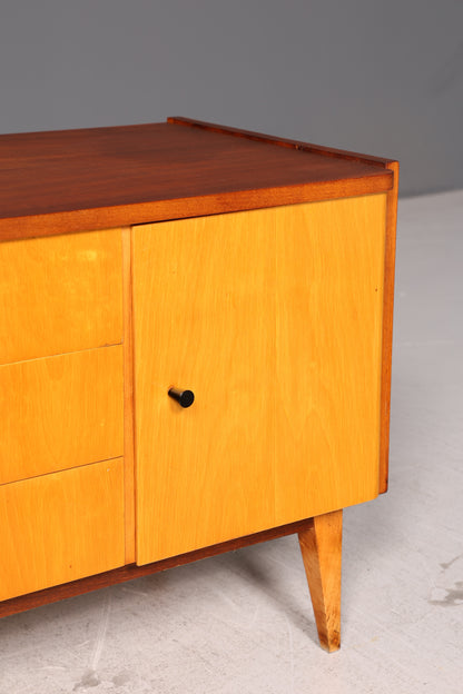 Wunderschönes Mid Century Sideboard Vintage Kommode TV Schrank Flurkommode 60s Holz