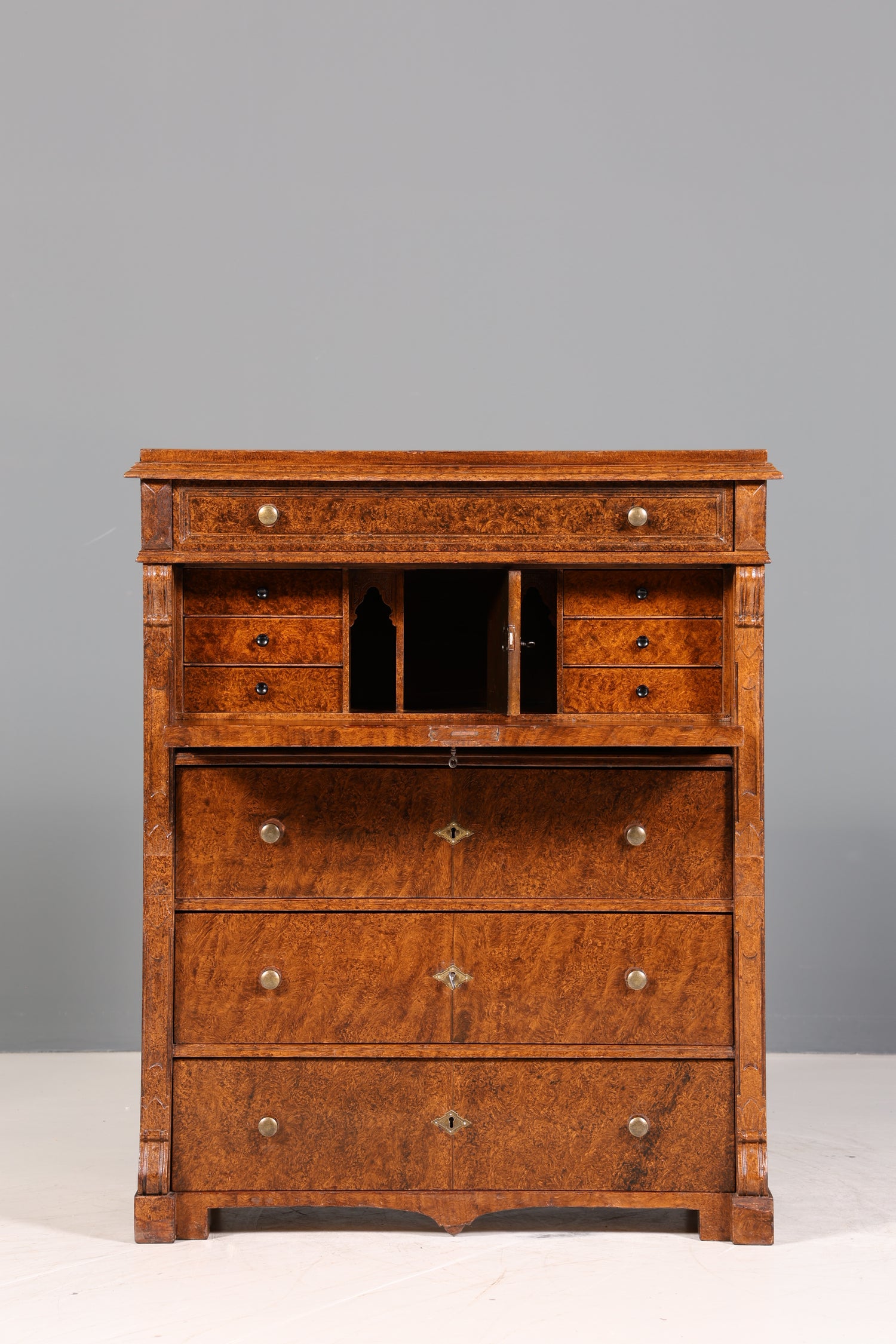 Wunderschöner Antik Sekretär um 1900 Kommode Vertiko Bürokommode Schreibtisch
