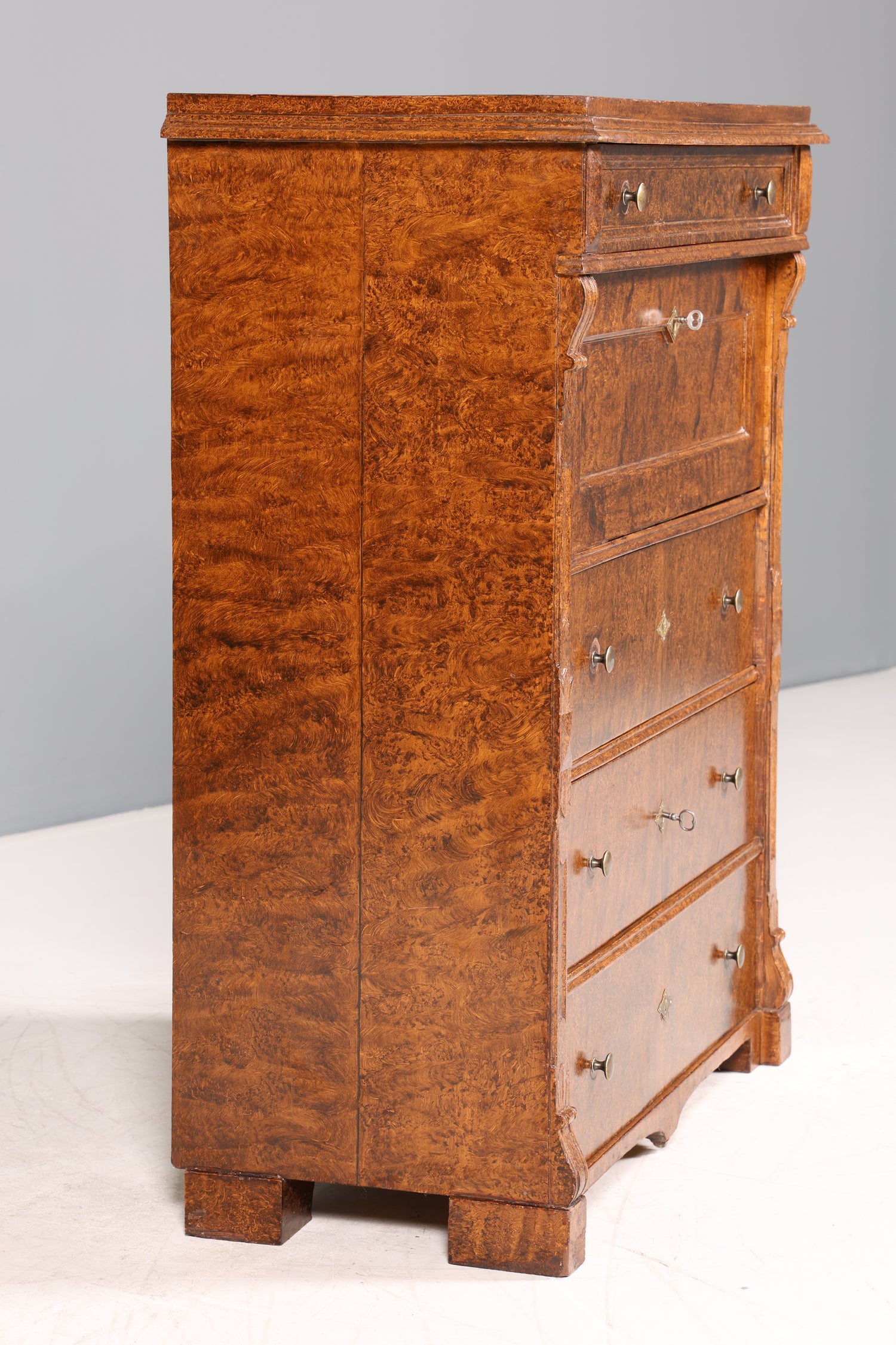 Wunderschöner Antik Sekretär um 1900 Kommode Vertiko Bürokommode Schreibtisch