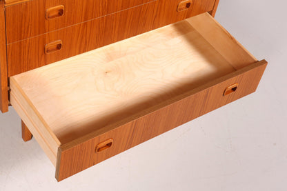 Wunderschöner Mid Century Rollladen Sekretär Danish Design Teak Holz Rollladen Kommode