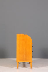 Traumhafter Mid Century Rollladen Sekretär echt Holz Büro Schrank Vintage Schreibkommode