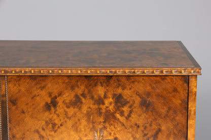 Stilvoller Chippendale Schrank Barock Stil Vertiko Highboard Antik 50s 60s Kommode