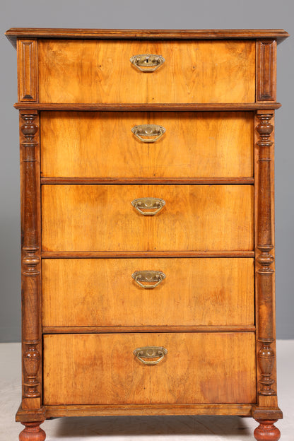 Stilvolle Gründerzeit Kommode Jugendstil Schubladenkommode Antik Wäschekommode Vertiko
