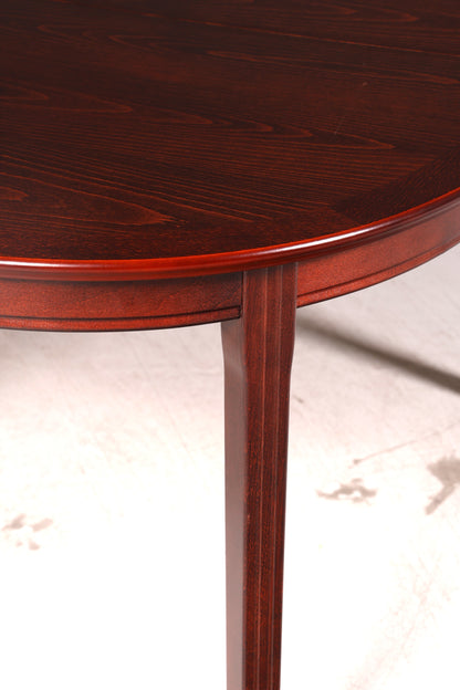 Traumhafter Mid Century Esstisch ausziehbar Oval Tisch Esszimmertisch Küchentisch Vintage Danish