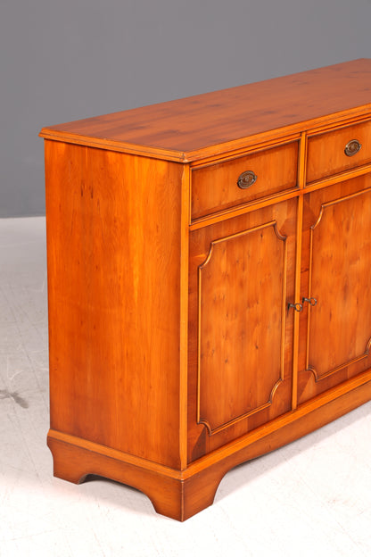 Traumhaftes Englisches Sideboard Original Heldense Eibe Buffet Schrank Anrichte