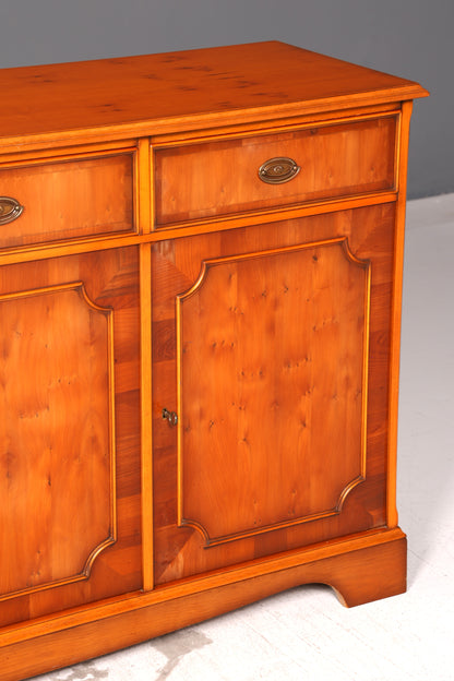 Traumhaftes Englisches Sideboard Original Heldense Eibe Buffet Schrank Anrichte