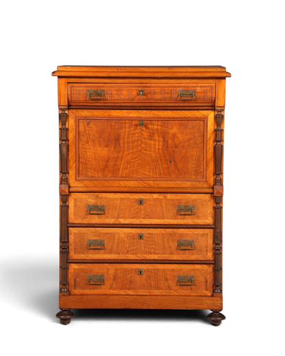Traumhafter Gründerzeit Sekretär Jugendstil Kommode Antik Schubladenkommode Vertiko Highboard