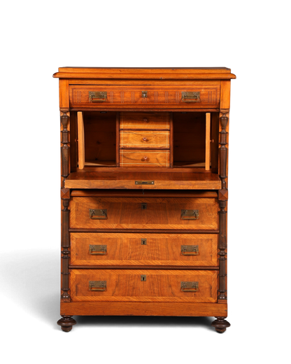 Traumhafter Gründerzeit Sekretär Jugendstil Kommode Antik Schubladenkommode Vertiko Highboard