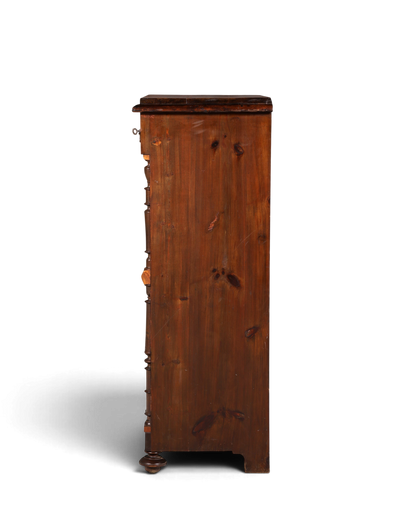 Traumhafter Gründerzeit Sekretär Jugendstil Kommode Antik Schubladenkommode Vertiko Highboard