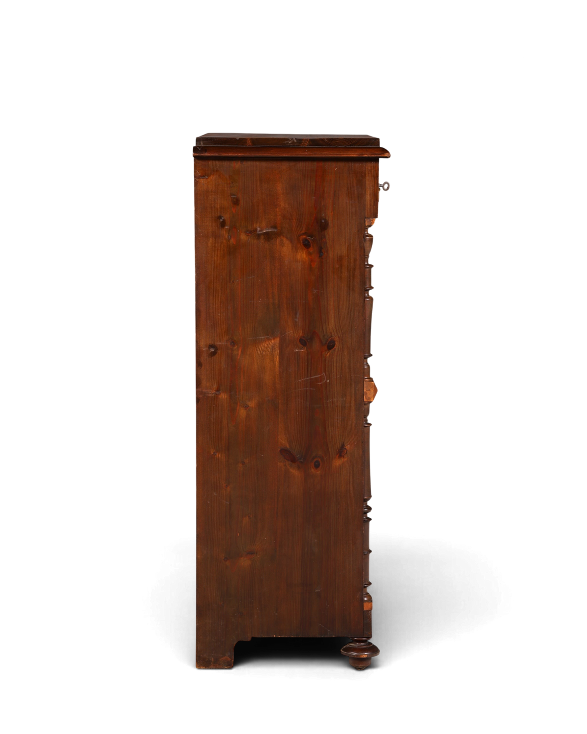 Traumhafter Gründerzeit Sekretär Jugendstil Kommode Antik Schubladenkommode Vertiko Highboard
