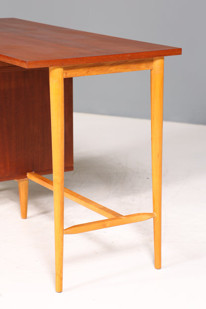 Wunderschöner Mid Century Schreibtisch Danish Design Bürotisch 60er Jahre Office Table