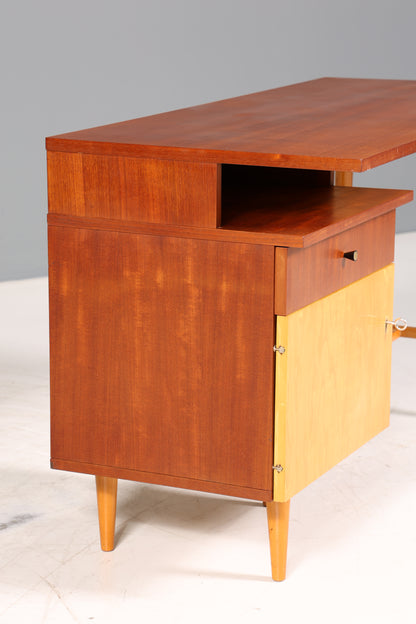 Wunderschöner Mid Century Schreibtisch Danish Design Bürotisch 60er Jahre Office Table