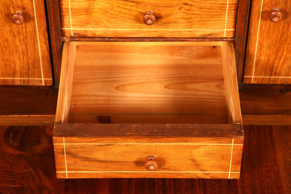 Traumhafter Gründerzeit Sekretär Jugendstil Kommode Antik Schubladenkommode Vertiko Highboard