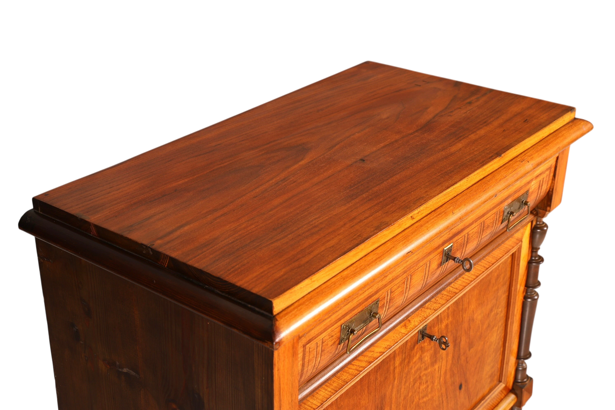 Traumhafter Gründerzeit Sekretär Jugendstil Kommode Antik Schubladenkommode Vertiko Highboard