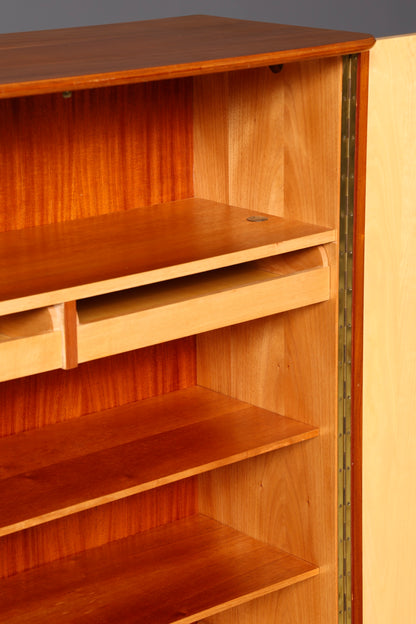 Wunderschöner Mid Century Schrank 60er Jahre Wäscheschrank Aktenschrank Kommode Vintage Holz
