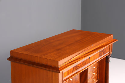 Stilvoller Original Biedermeier Sekretär um 1860 Englisch Kommode Antik Bürokommode