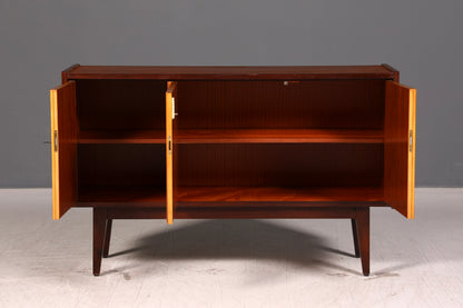 Wunderschönes Mid Century Sideboard Vintage TV Kommode Schrank Anrichte 60s Holz