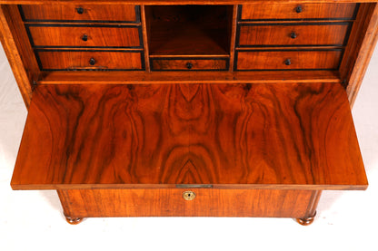 G107 Finish cm Wunderschöner Gründerzeit Sekretär Vertiko Highboard Louis Philippe Kommode um 1880