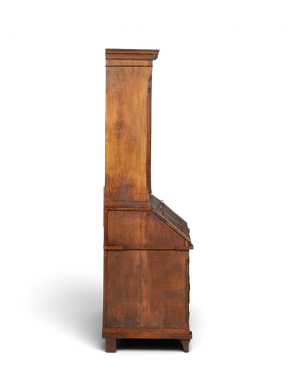 Beeindruckender Biedermeier Sekretär Louis Seize Aufsatzsekretär um 1810 Schreibkommode Büroschrank Kommode