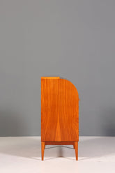Wunderschöner Mid Century Rollladen Sekretär echt Holz Büro Schrank Vintage Schreibkommode
