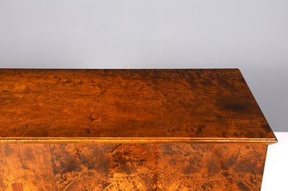 Wunderschömer Chippendale Schrank Barock Stil Vertiko Highboard Antik 50s 60s Kommode