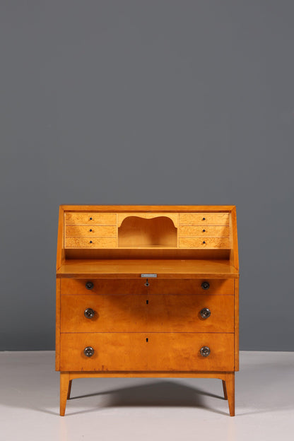 Wunderschöner Sekretär im Biedermeier Stil um 1940 Schreibmöbel echt Holz Office Kommode Schreibtisch
