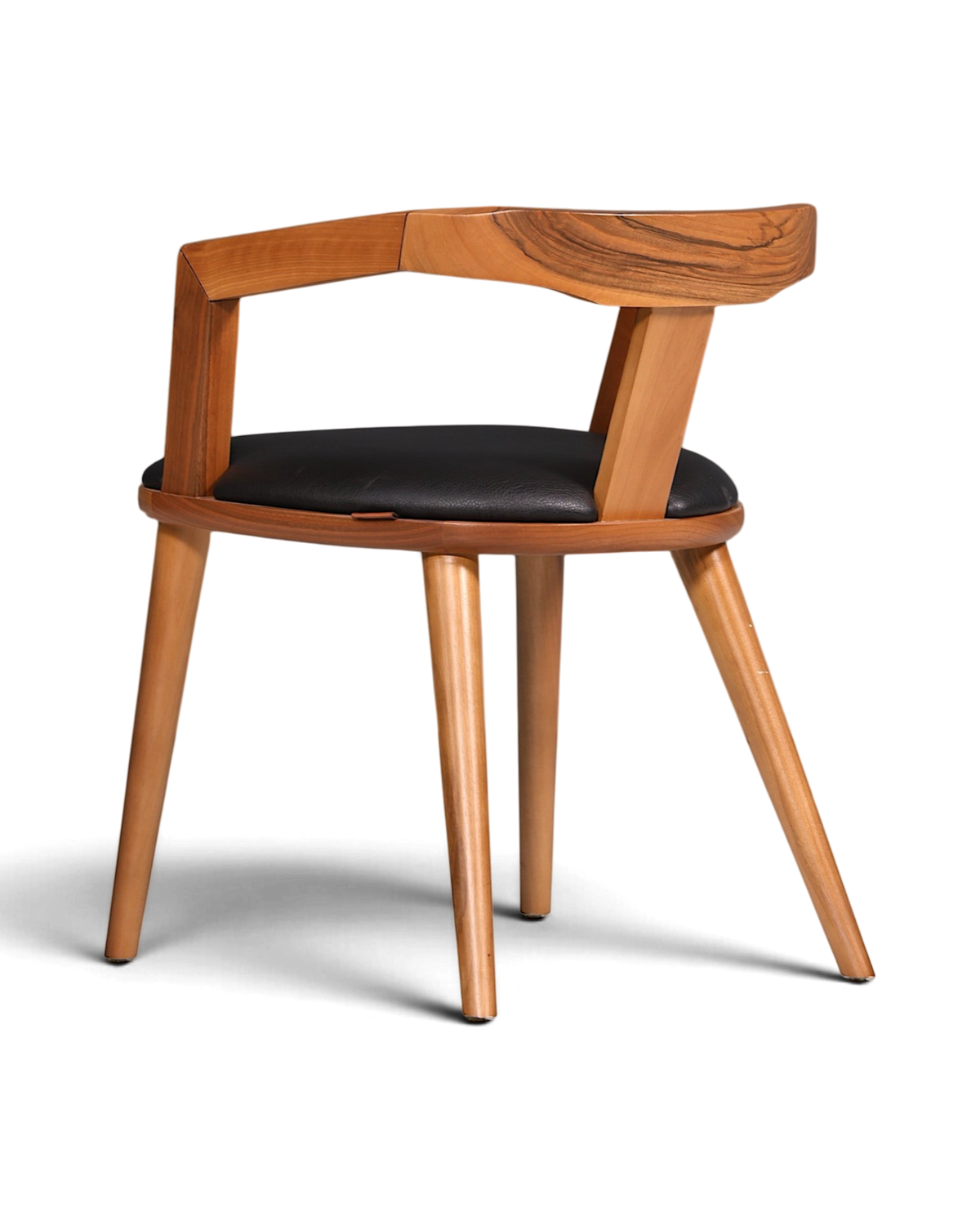 Wunderschöner Armlehnstuhl Nussbaum Echt Holz Nussbaum Esszimmer Stuhl Küchenstuhl Polsterstuhl