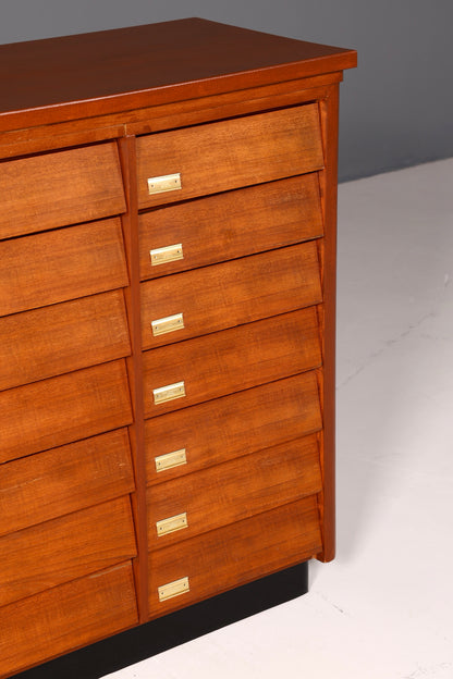 G113 Finish Wunderschöne Mid Century Kommode Vintage Bauhaus Apotheker Schrank Retro Schubladenkommode