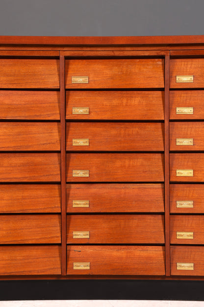 G116 Finish Wunderschöne Mid Century Kommode Vintage Bauhaus Apotheker Schrank Retro Schubladenkommode