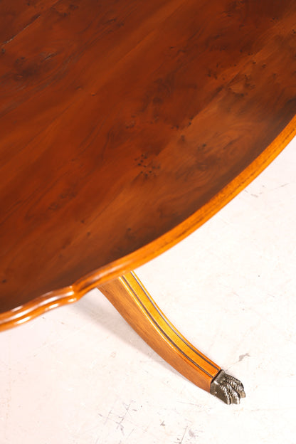 Wunderschöner Englischer Tisch Couchtisch Englisch Antik Stil Eibe Ablagetisch Regency Stil