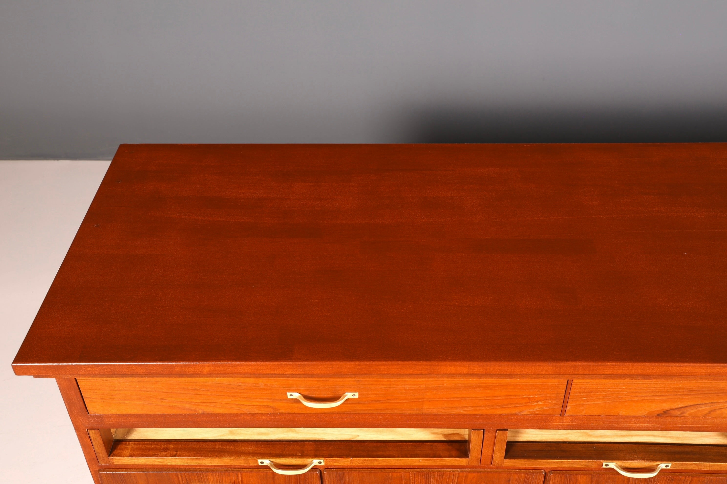 Beeindruckende XXL Mid Century Kommode Vintage Bauhaus Apotheker Schrank Retro Schubladenkommode