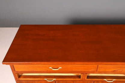 Beeindruckende XXL Mid Century Kommode Vintage Bauhaus Apotheker Schrank Retro Schubladenkommode