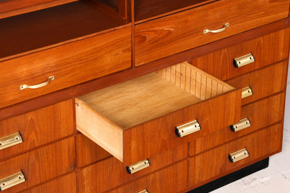 Wunderschöne Mid Century Kommode Vintage Bauhaus Apotheker Schrank Retro Schubladenkommode