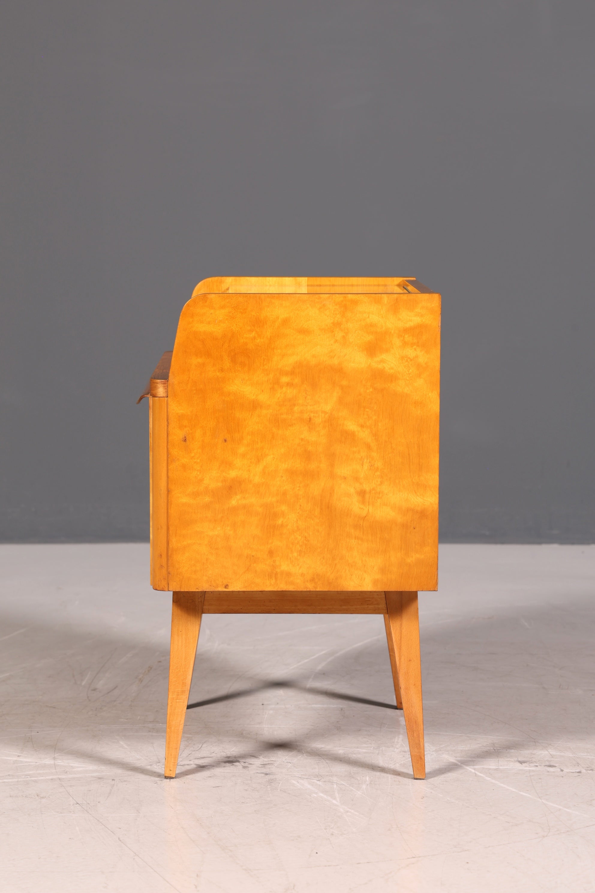 Original Hellerau Kommode Franz Ehrlich Mid Century Klappschränkchen Nachttisch