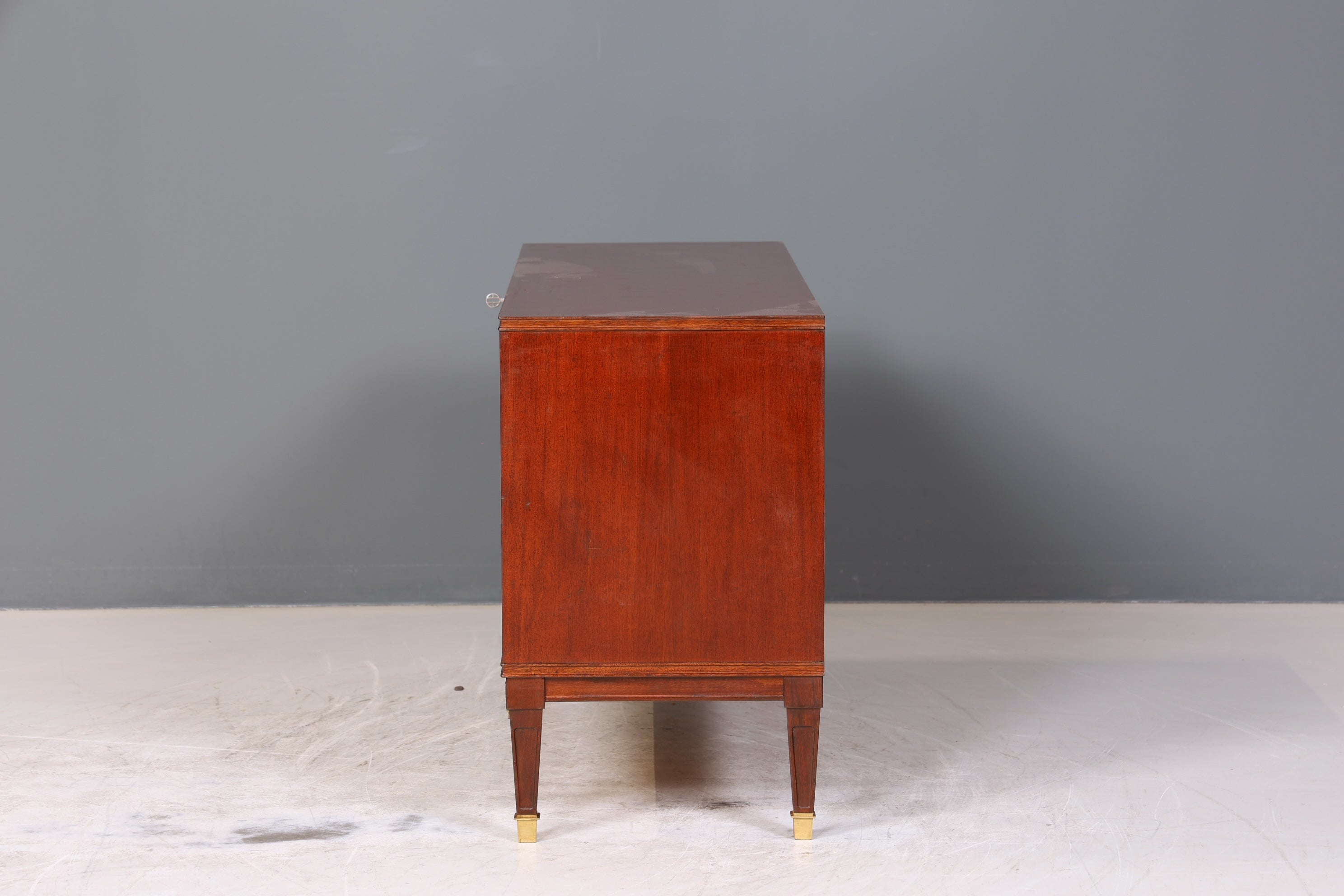 Wunderschönes Englisches Sideboard Mahagoni Schrank Antik 60s Buffetschrank TV Sideboard