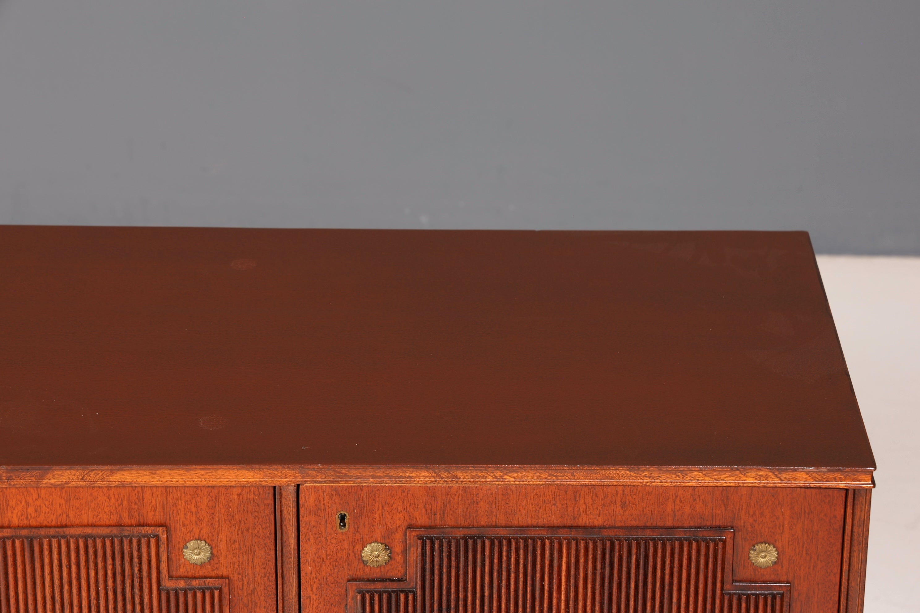 Wunderschönes Englisches Sideboard Mahagoni Schrank Antik 60s Buffetschrank TV Sideboard