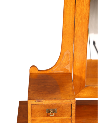 Traumhafte Jugendstil Kommode Antik Sideboard mit Spiegel Flurkommode Frisierkommode