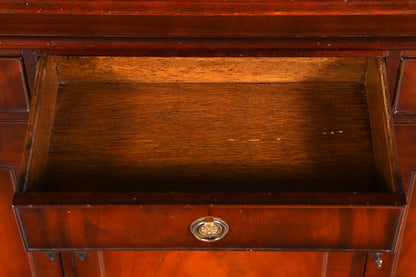 Wunderschöne Englische Vitrine Bibliothek Bücherschrank UK Buffet Schrank 60s Jahre