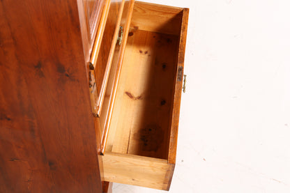 Edler Gründerzeit Sekretär Vertiko Highboard Louis Philippe Kommode Sekretär Schrank um 1880