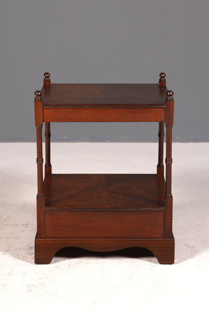 G145 Finish cm Traumhafter Englischer Tisch Couchtisch Englisch Antik Stil Mahagoni Ablagetisch Empire Stil Beistelltisch