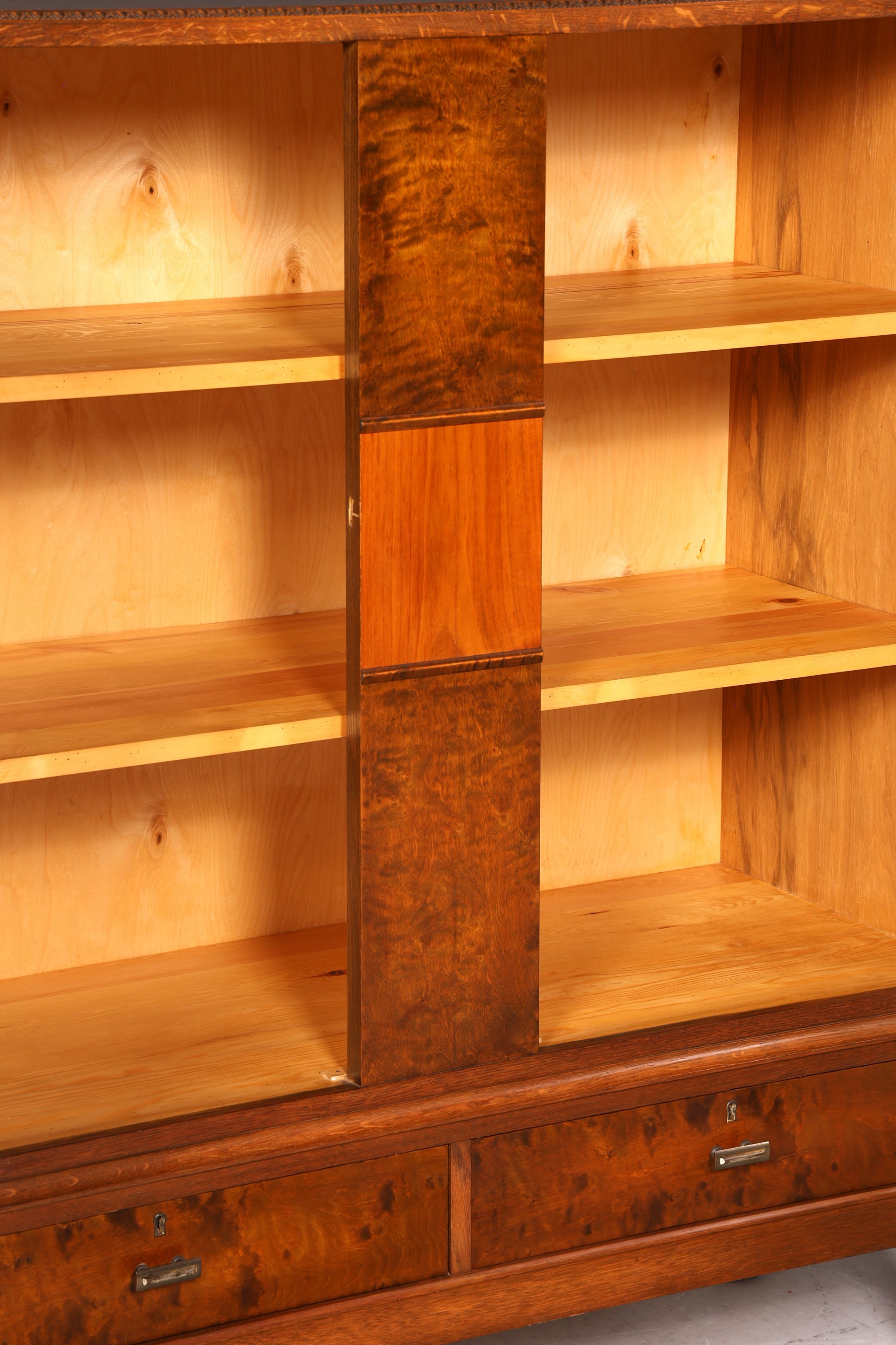 G149 Finish cm Stilvoller Original Art Deco Schrank Vertiko Sideboard um 1930 Highboard Kommode