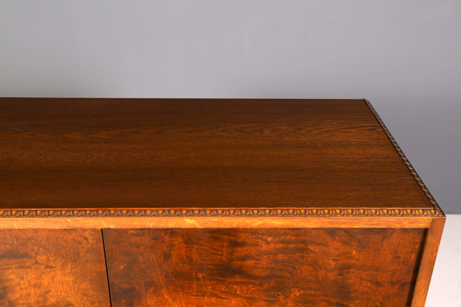 G149 Finish cm Stilvoller Original Art Deco Schrank Vertiko Sideboard um 1930 Highboard Kommode