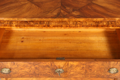 Beeindruckende Originale Biedermeier Kommode um 1860 Antik Sideboard Schubladenkommode