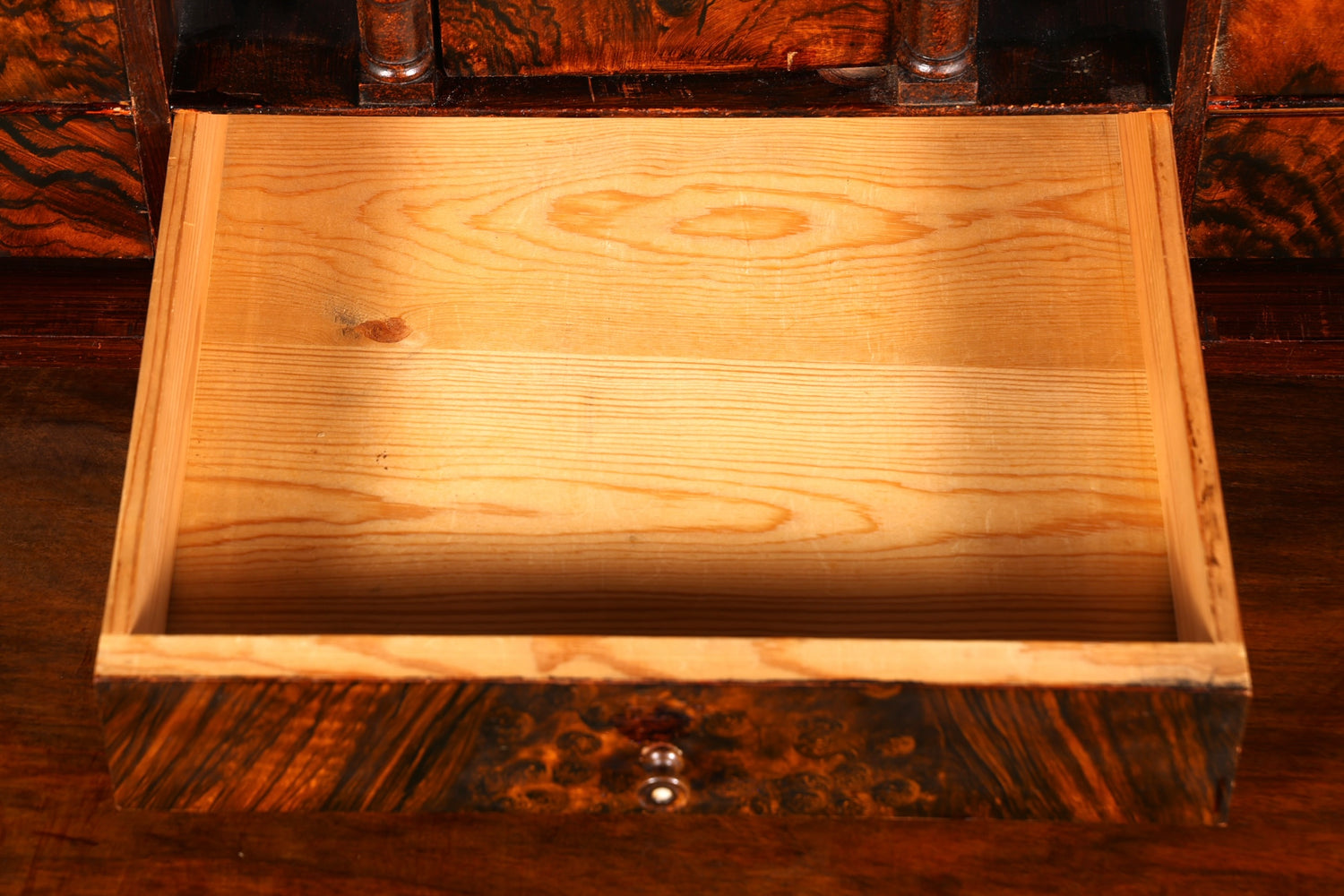 Traumhafter Gründerzeit Sekretär Vertiko Highboard Louis Philippe Kommode Sekretär Schrank um 1880