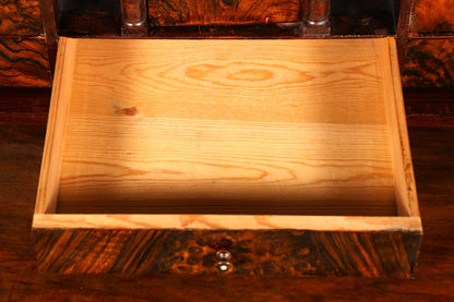 Traumhafter Gründerzeit Sekretär Vertiko Highboard Louis Philippe Kommode Sekretär Schrank um 1880