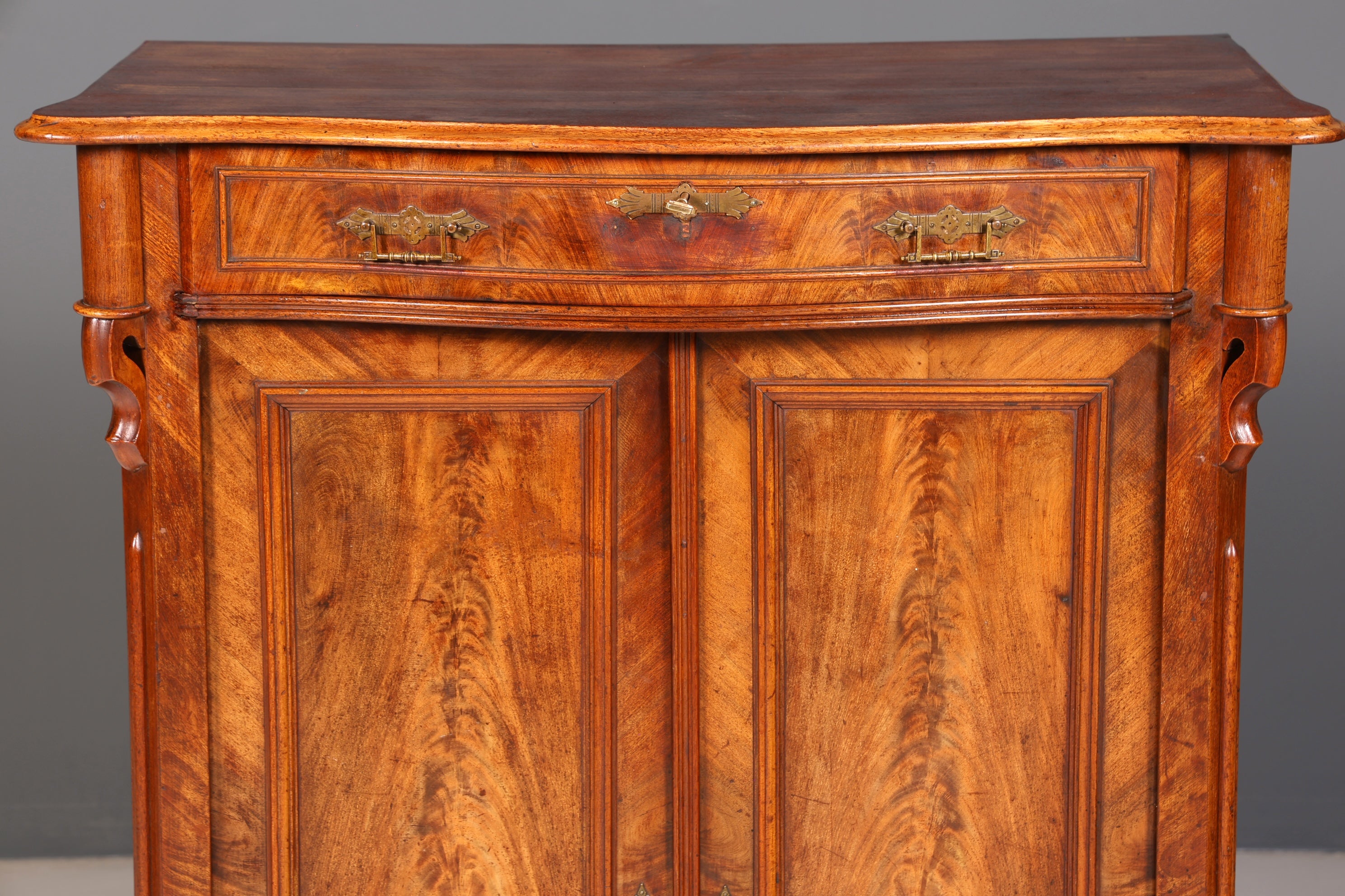 Wunderschöner Louis Philippe Schrank um 1880 Gründerzeit Vertiko Highboard Schrank